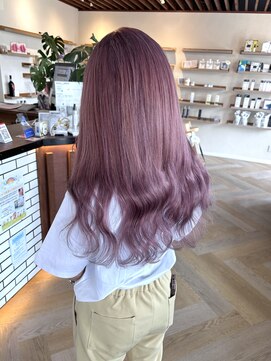 ラフ バイ マグ 南松本(R.A.F. by Mag) ピンクベージュシールエクステ