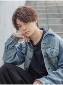 小久保styleフェザーパーマフェザーショートグレーエンドカラー