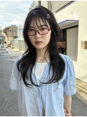 【あきら】ハッシュカット韓国ヘアレイヤーカットハイレイヤー