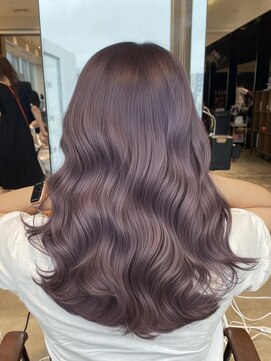 アマトウキョウスマートサロン(AMA TOKYO×Smart Salon) ピンクラベンダー　透明感カラー　韓国風