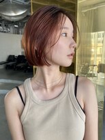 スクリーン(SCREEN)&nbsp;くびれヘア/アプリコットオレンジ/ハイライトカラー/三宮/元町