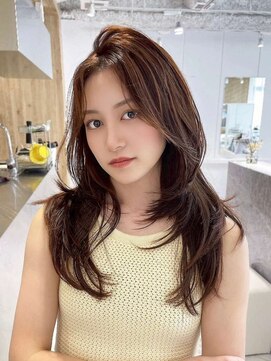 ディーン 岡崎店(DEAN) 韓国レイヤーカット/くびれヘア/艶カラー/髪質改善/ダブルカラー