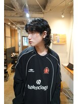 ルアウ レコーズ(LUAU records)&nbsp;【LUAU records Osaka / yuma】メンズウルフパーマ