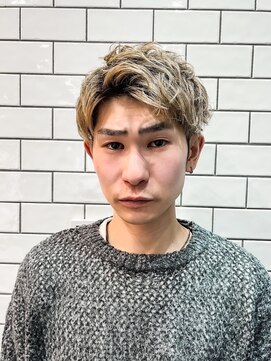 ミスターマウントロックバーバーショップ(MR.MT.ROCK BARBER SHOP) ダブルカラー