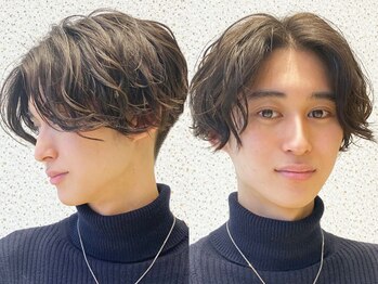 アースコアフュールボーテ 佐野新都市店(EARTH coiffure beaute)の写真/ボリュームUPやナチュラルStyleもお任せ!お手入れ簡単なコスメパーマ♪メンズパーマも大歓迎!
