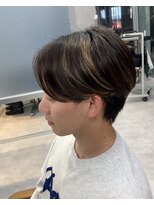 ジーナ 天神(Zina)&nbsp;【Zina】メンズ/韓国/センターパート/縮毛矯正/福岡/天神/大名