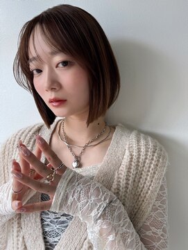 パトゥ 京都四条烏丸(patou) ぱつっとボブ