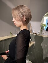 キオクエコ(KIOX eko)&nbsp;ハイトーンショート/エフェクトブリーチ/リタッチ/髪質改善