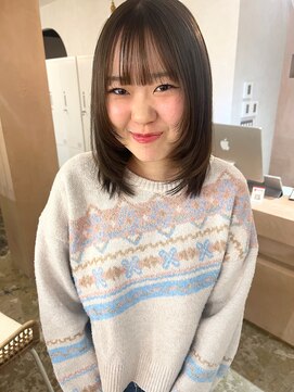 ユッカ 梅田(YUCCA) 【 YUCCA 】大人可愛い20代30代 ミディアム/フェイスレイヤー