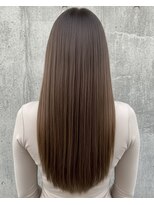 hum 立川【ハム】髪質改善・酸性ストレート・縮毛矯正 ココアベージュ/オリーブグレー/小顔/黒髪[立川/髪質改善]