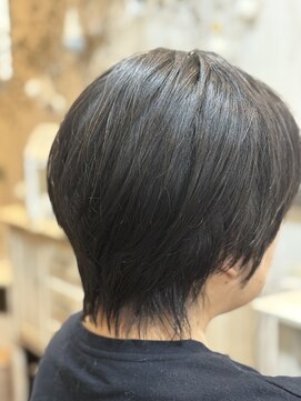 丸みショートレイヤー