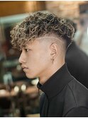 スペインカール/プードルパーマ/メンズパーマ/ニュアンスパーマ