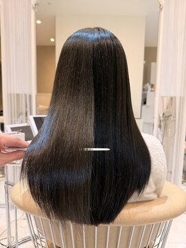 髪質改善トリートメント/酸熱トリートメント/縮毛矯正/髪質改善