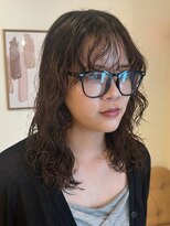 ラヴィズム 名駅店(LUVISM) ボブ/ミディアム/パーマ/艶カラー/レイヤー/顔周りレイヤー