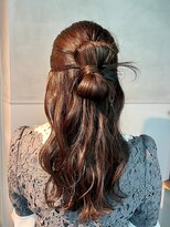 シャルムバイケンジ(Charm.by KENJE)&nbsp;【リボンカチモリ】結婚式/銀座/ヘアセット/アレンジ/有楽町