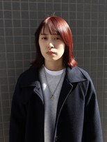 シズク(sizuk)&nbsp;ボブ×オレンジレッド