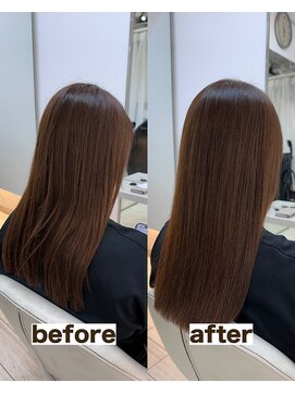 シゲ 自由が丘店(SHIGE) 白髪染めも髪質改善カラーでマイナス10歳40代50代グレイカラー