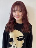 ダブルカラー　ピンクオレンジ　　大須　上前津　伏見　栄