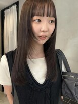 グラフ ヘアーズ ラボ graf hair's lab 顔まわりレイヤー/レイヤーカット