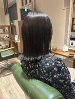トリコ プラス 本八幡店(TORICO plus) 伸ばしかけの方にもおすすめ!切りっぱなしロブ