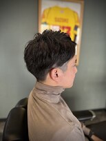 レオヘアワークス(LEO HAIR WORKS) ツーブロ刈り上げ ショート メンズカット 新潟市床屋
