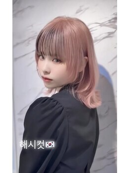セレーネ(SELENE)の写真/暗く艶のある透明感カラー～ブリーチを使った韓国アイドル風ハイトーンまで、貴方の魅力を引き出す♪[韓国]
