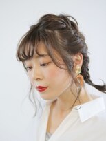 ケンジ 平塚 アネッタ(KENJE annetta)&nbsp;アレンジヘア　撮影編