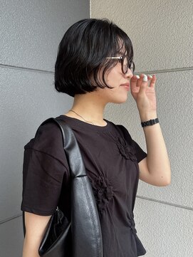 ヘアーアイストゥーレ(HAIR ICI TRE) リップラインボブ ボブパーマ ゆるっとパーマ レイヤーボブ
