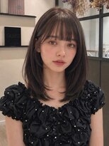 ユーフォリア 青山(Euphoria)&nbsp;バタフライカットオリーブベージュラベンダーカラーヨシンモリ◎