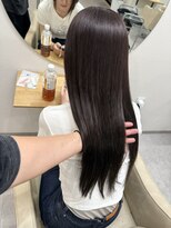 チザン(TIZAN)&nbsp;PRETOWAで作るピンクブラウンカラー