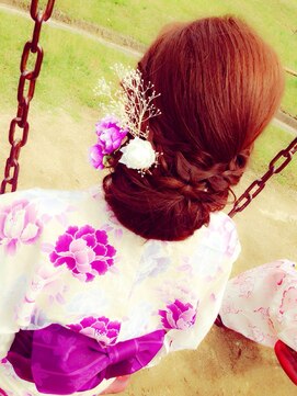 アチーブ 姫路店(Achieve) 【Achieve】綺麗めシニヨン　　Stylist　平石