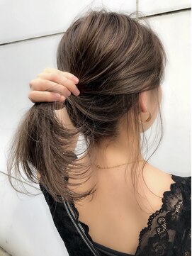 ロエナ(ROENA) 外国人風ハイライトブリーチWカラーインナーカラー