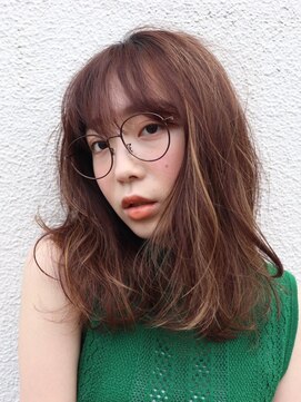 グレープバイン(GRAPEVINES) 3Dハイライト／夏スタイル／切りっぱなし