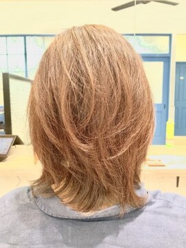 クアトログランシュ 水戸店(QUATRO×GranCieux) ミディアムレイヤー★QUATRO★