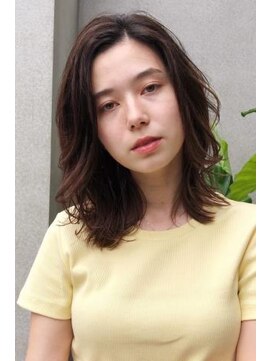 ネックス 表参道本店(nex) 【nex表参道】くすみカラー　大人ミディアム