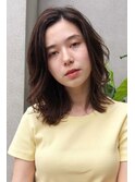 【nex表参道】くすみカラー 大人ミディアム