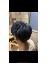 ヘアリゾートエーアイ 秋葉原店(hair resort Ai) ネイビーブルーカラー