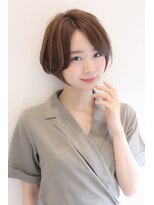 モカス(mocas) 大人可愛い☆小顔ショートボブ