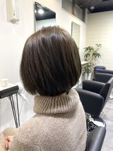 アンプヘアー 二条店(unpeu hair) 【イルミナカラー】ショートボブ/レイヤーボブ