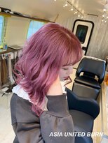 エイジア ユナイテッド バーン(ASIA UNITED BURN)&nbsp;◆ASIA◆ cassis pink