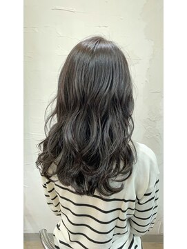 バトヘアー 渋谷本店(bat hair) ネイビーグレージュ
