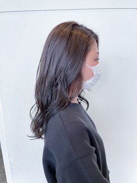 バルス(BLS) ロング×アッシュ【藤枝/髪質改善/デザインカラー】