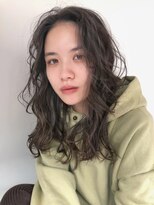 メルト 吉祥寺(melt)&nbsp;【長谷川愛】大人ニュアンスパーマ　ミディアムレイヤー