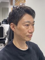 40代男性髪型東京バーバー日本橋ビジネスショート
