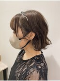 お呼ばれボブアレンジ◎【銀座ヘアセット】