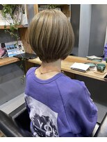 パム 恵比寿(PAM.)&nbsp;前下がりショートボブ