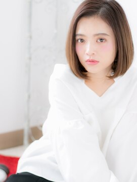 ドクターズ サロン ラブ(Dr's Salon LAB) クール＆エレガンス♪前下がり大人ボブg古河20代30代40代