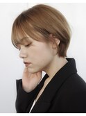襟足スッキリショート/丸みショート/イメチェン/30代40代50代
