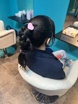 リエラ 新宿(RIERA)&nbsp;編みたらしポニー