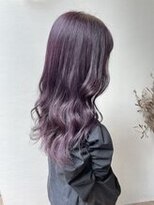 アジールヘア 東上野店(agir hair)&nbsp;ラベンダーカラー10代20代透明感イルミナカラー【上野/東上野】
